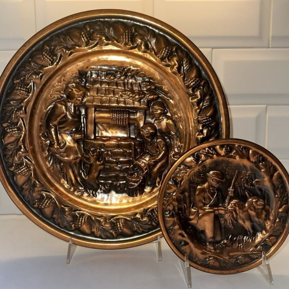 Vintage Copper Wall Hanging 1970’s Coppercraft Guild USA